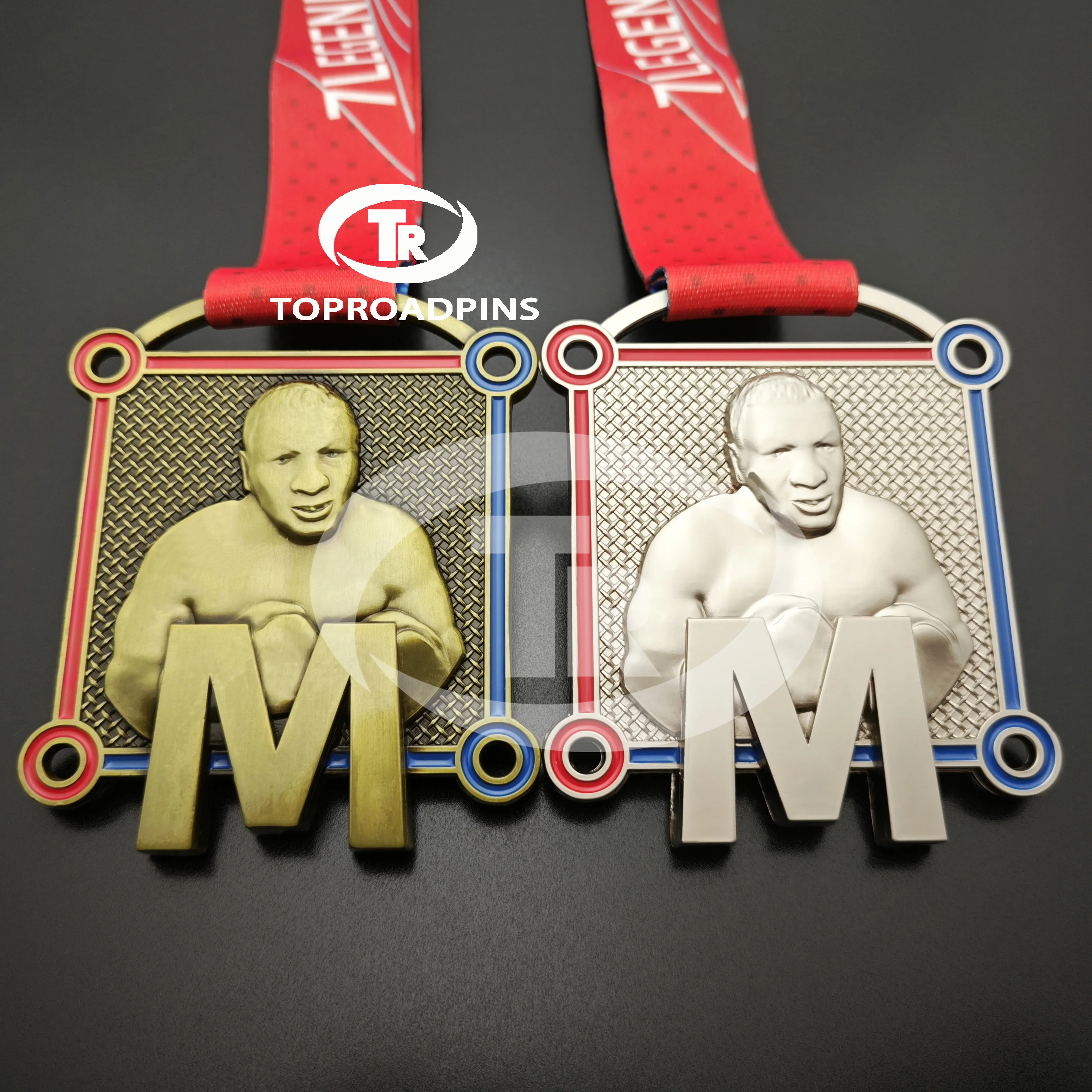 OEM Services Wholesale Wrestling Belts Professional Fighting Wrestling Laser Engraving Medal