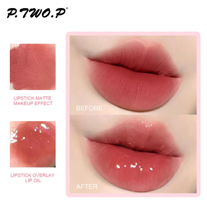 P.TWO.P Private Label Lip Care Rich Fruity Gloss Lip Oil Coloring Vegan Moisturizing Customized Lip Oil for Daily Life