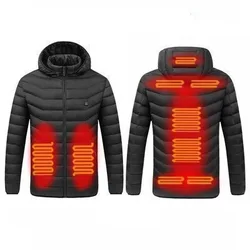 Winter 15 Zone Long Waterproof Breathable Usa Size Work Alibaba Fashionable 11 Areas Heated Jackets For Man