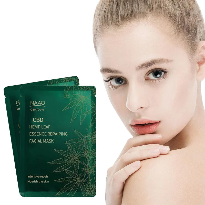 
Private Label OEM Anti Aging Moisturizing Nathural Private Label Korean Skin Care Face CBD Mask 