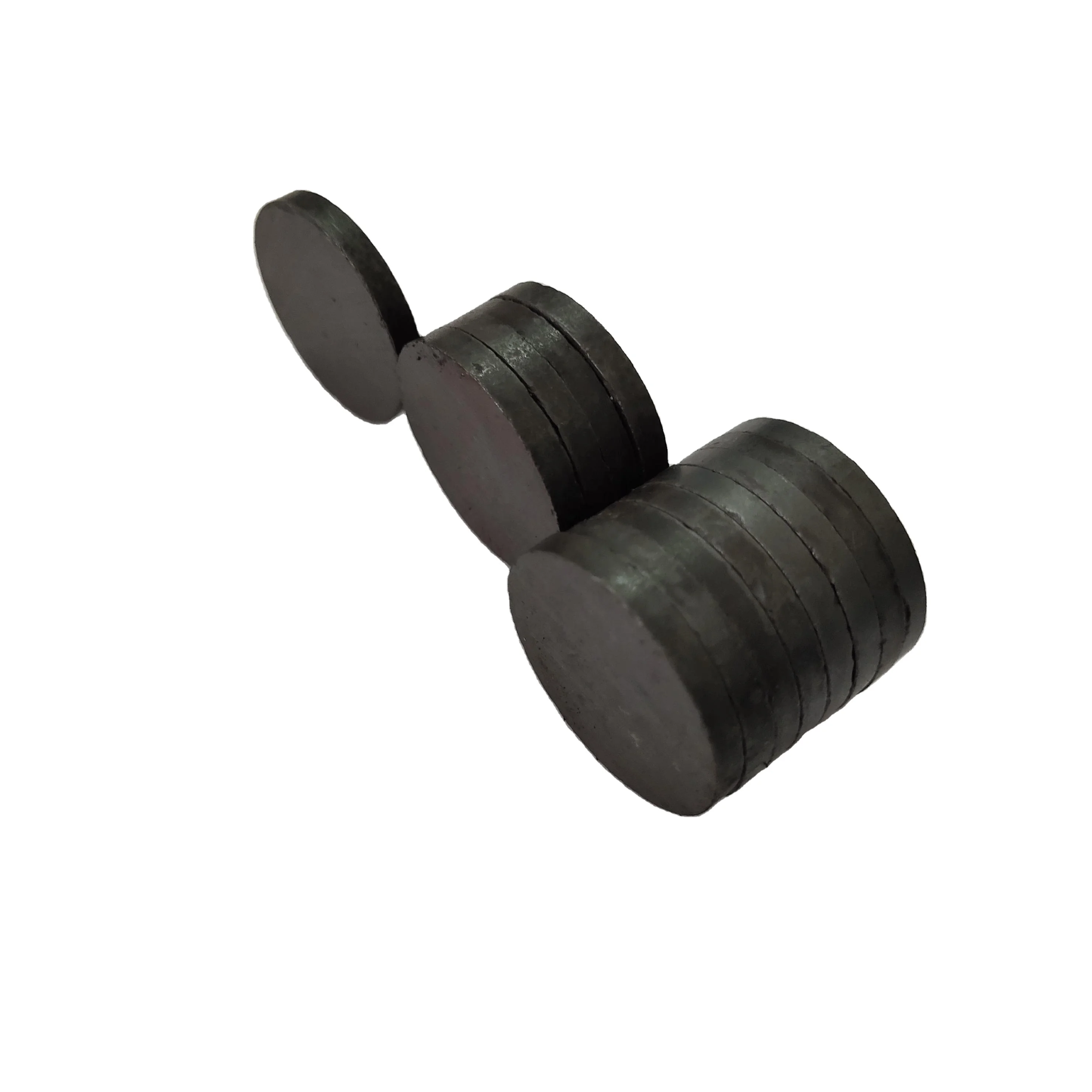 Barium Ferrite Magnet Disc Ferrite Magnetic Powder Products Round Permanent Ferrite Magnets for Speakers and Craft