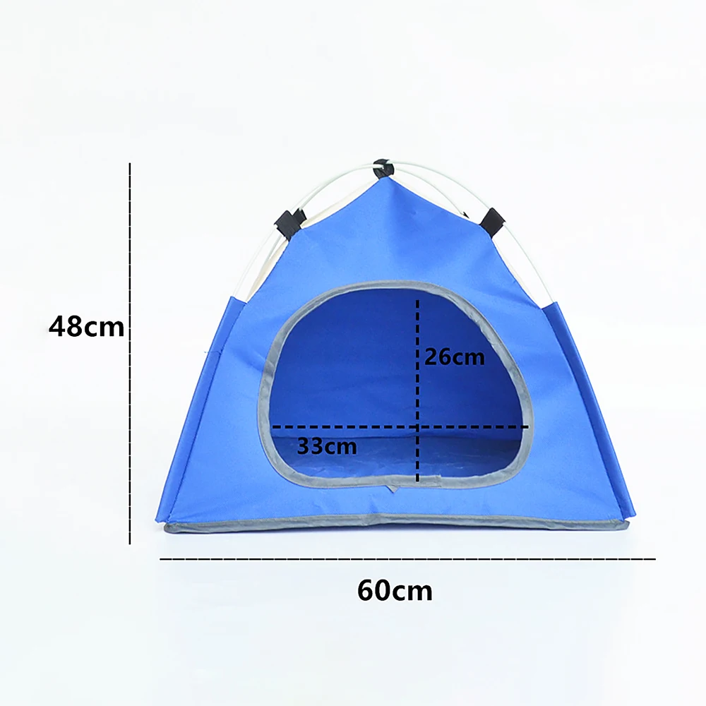 Wholesale Breathable Washable Pet Puppy Kennel Dog Cat Folding Indoor Outdoor House Bed Tent