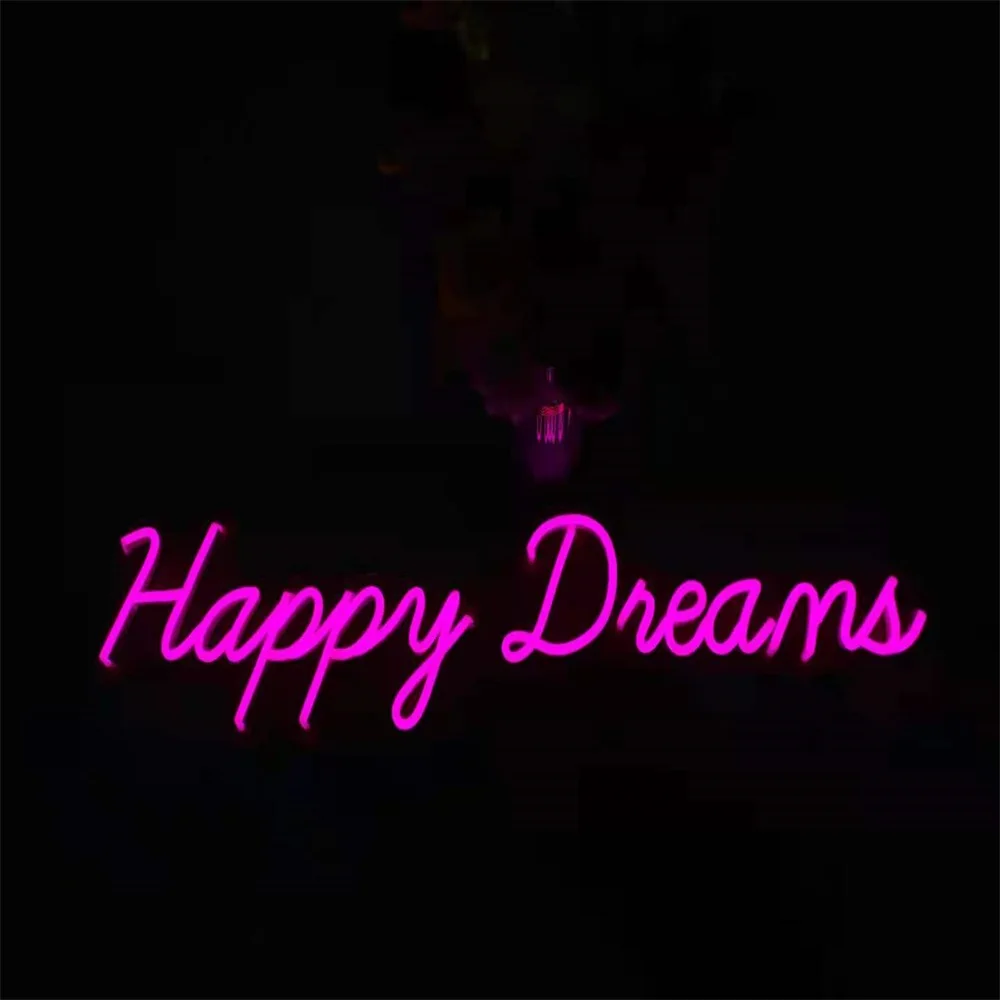 Drop Shipping 50cm Electronic Custom Made Pvc Glass Silicone Led Light Letters Wedding Mr&mrs Led Neon Sign