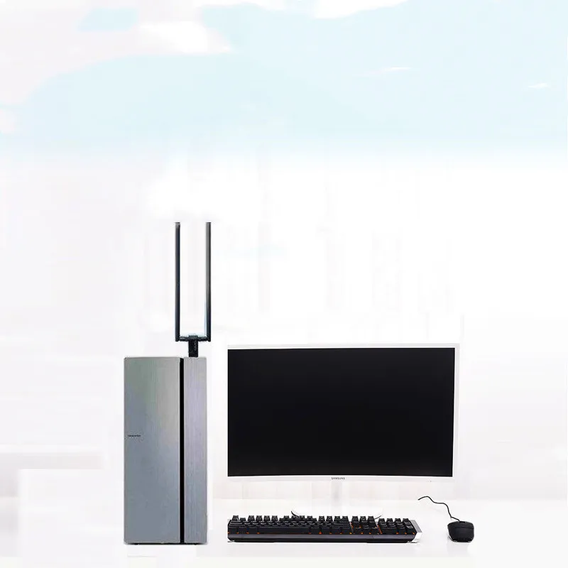  Беспроводной USB Wi-Fi адаптер для ПК-802.11AC 1200 Мбит/с двумя антеннами 5 дБи 5G/2 4G настольных ПК ноутбуков MAC Windows
