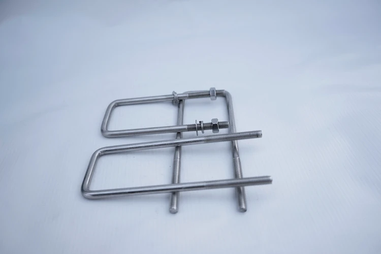 Galvanized u-shaped bolt engineering high-strength fasteners stud bolt