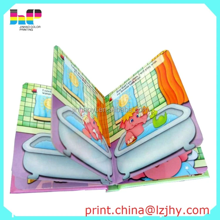 Children dairy workbook and activity book children Color binding book printing