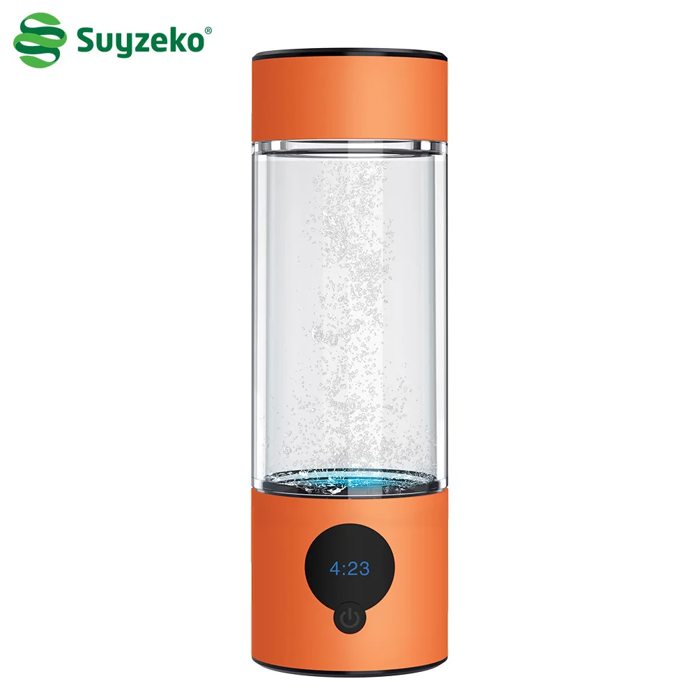 Оптовая продажа бутылка для щелочной воды Suyzeko чашка водородной spe pem 6000ppb большая новая 2024 330 мл