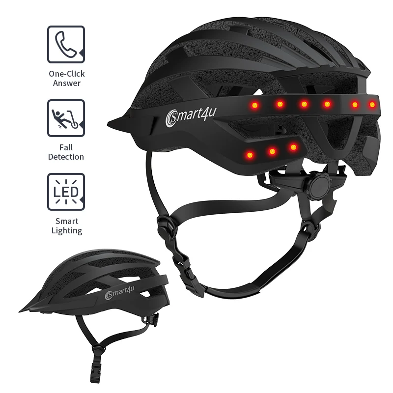 Bicycle Cycling helmet bluetooth SOS MTB Mountain Bike Road with phone call and led lighting
