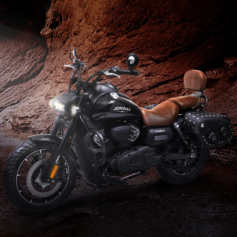 Chinese Hot Sale Fashion Petrol Gasoline Gas Powered Scooter Motorbike 250cc Cruiser Motorcycles