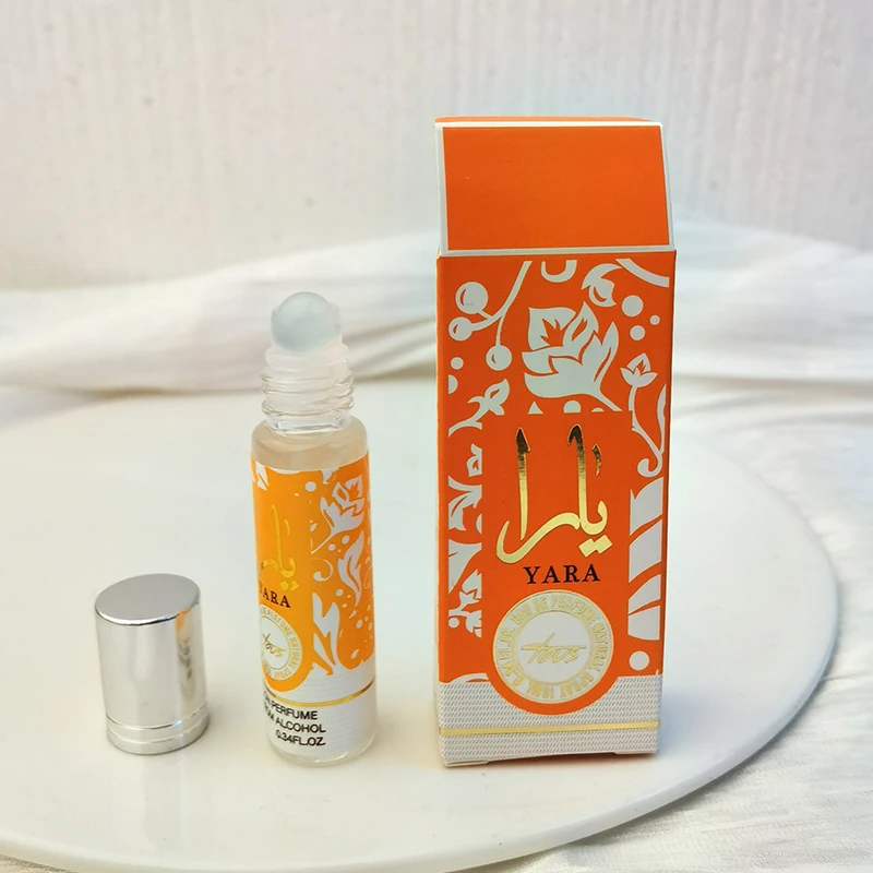 wholesale High quality 10ml Mini arabic Roll On perfumes Dubai Men And Women Essential Oil lasting fragrance