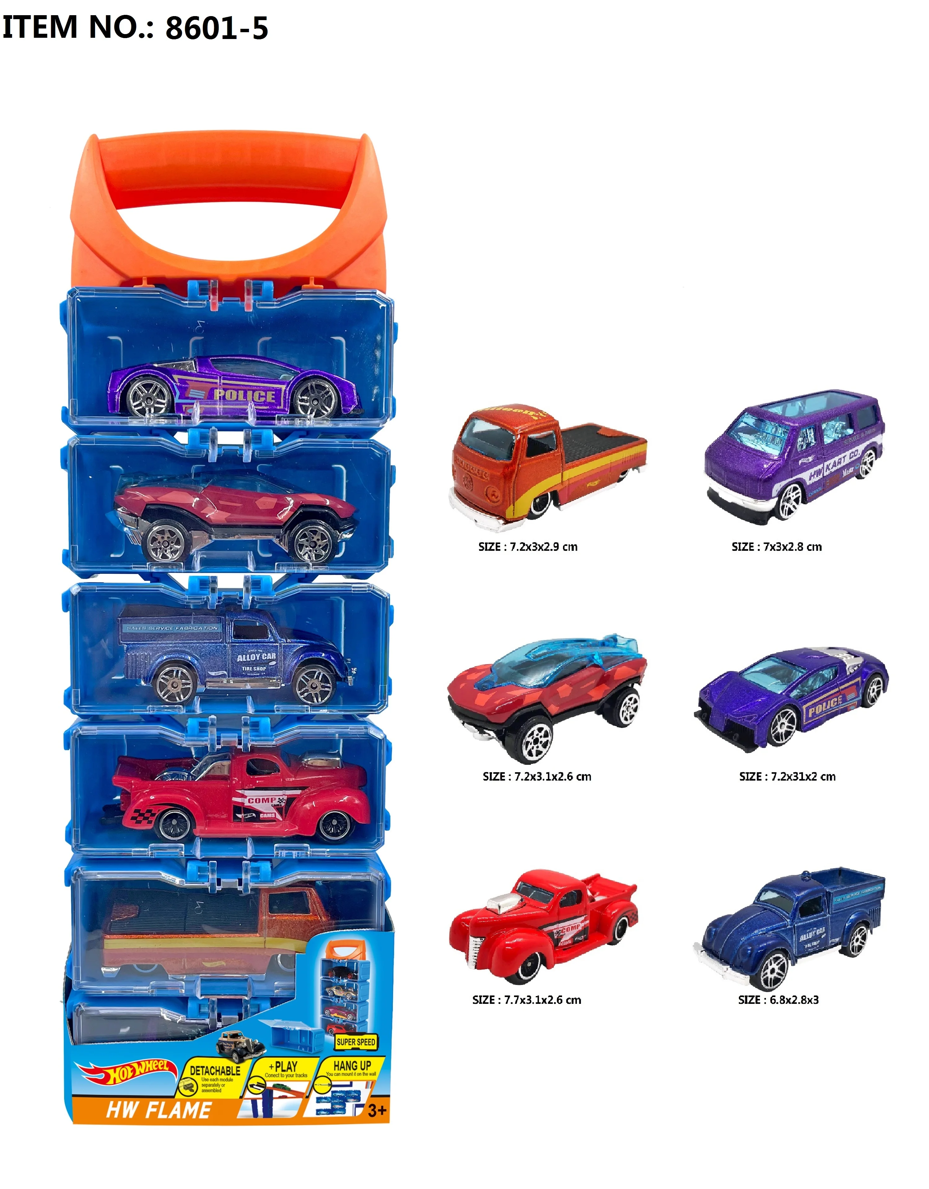 1:64 Scale Diecast Mini Alloy Car Unisex Plastic Vehicles Model for Kids Vintage Racing Wheel for Play