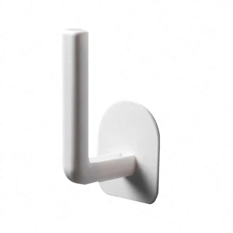 398 Toilet Paper Holder Punch-free Roll Paper Rack Wall-mounted Tissue Shelf Kitchen Bathroom Roll Paper Storage Rack