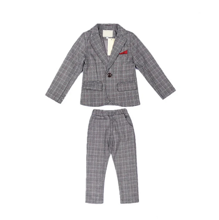2021 Boy suit two-piece suit for children, autumn suit for children, new style suit for children and baby dress