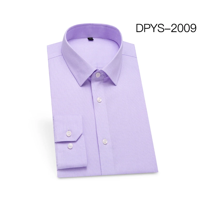 Высококачественная индивидуальная новая дизайнерская роскошная мужская Повседневная деловая рубашка с длинным рукавом Мужская Классическая футболка