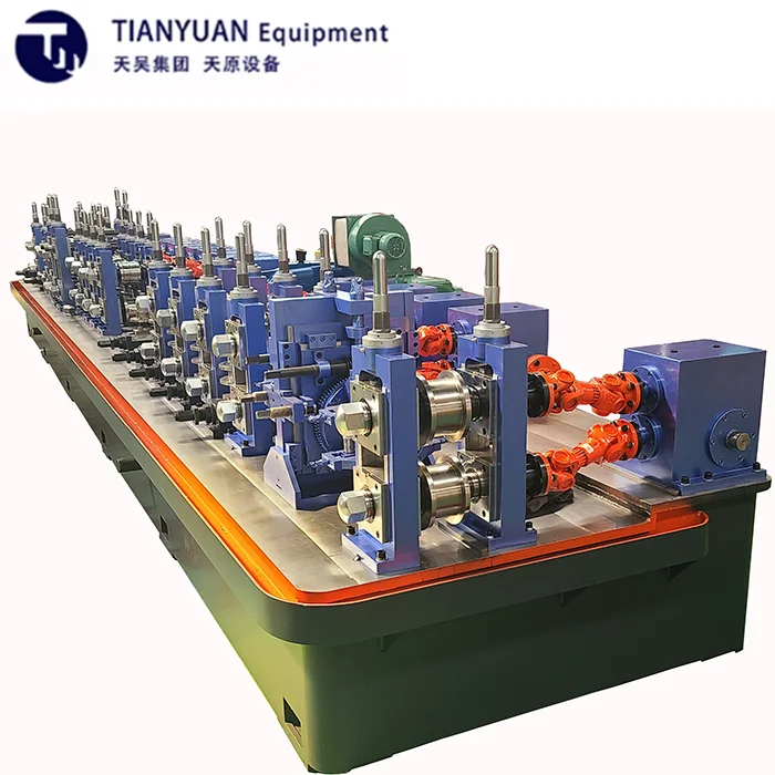 Good quality tube mill low price stainless steel pipe making machine