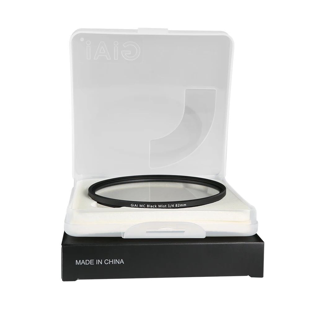 GiAi 77mm Black Diffusion Filter 1/8 1/4 and 1 multi coated Camera Filter