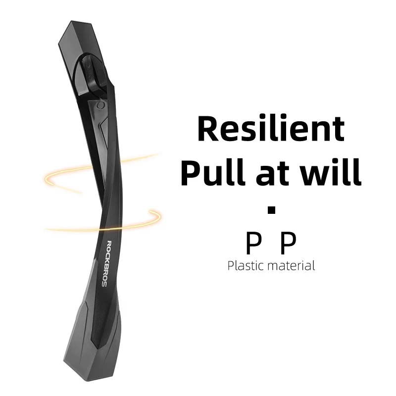 ROCKBROS Fender Mtb резиновый хвост мягкий MTB велосипед Расширенный передний задний брызговик Регулировка любого угла крыла