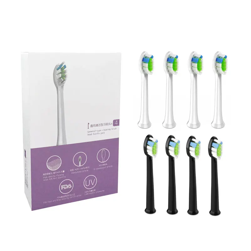 
Sonic electric toothbrush cleaning brush head colorful USB rechargeable IPX7 waterproof toothbrush head 
