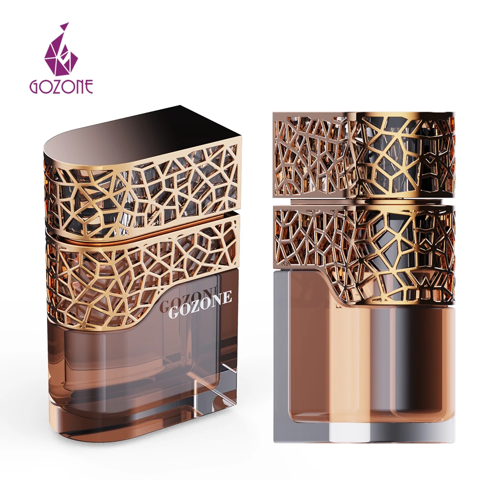 Square bottle Custom your  logo 50ml glass bottle for arabic perfume