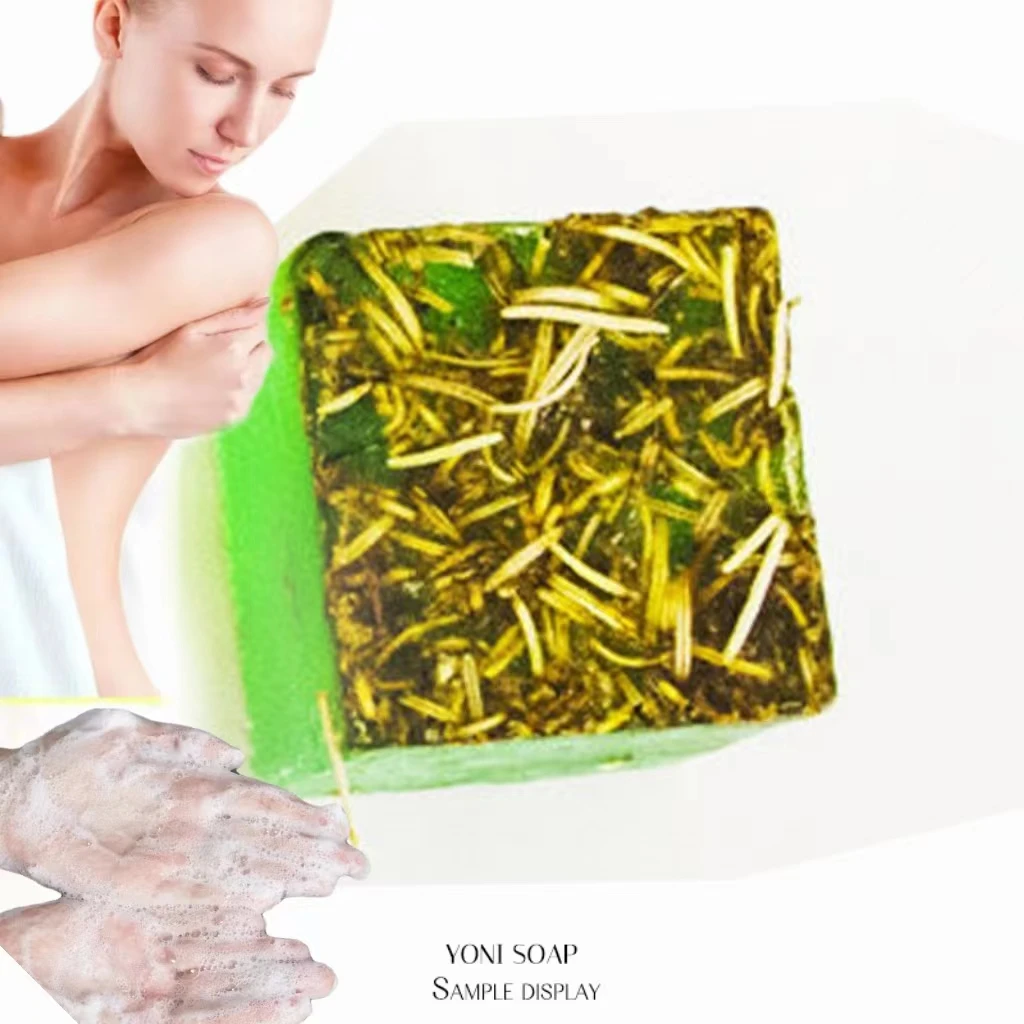 Hot Selling Product Herbal Yoni Soap Handmade Vaginal Care Yoni Detox Probiotics Soap Natural Cleansing Yoni Soap Bar