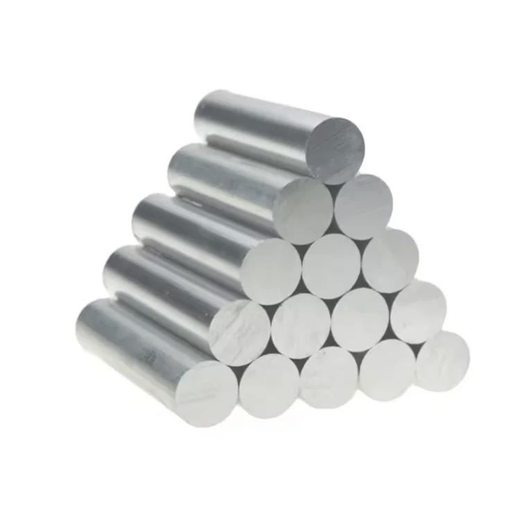 6063 6082 6061 6068 Aluminum Alloy Bar Custom Size Aluminum Billet Bars Round Solid Aluminum Rod