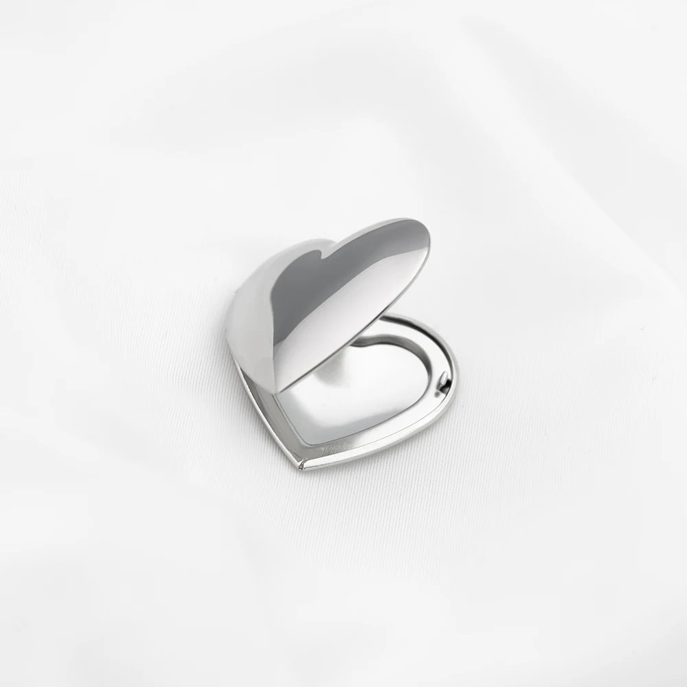 Photo Frame Pendant Necklace Dainty Locket Necklace Joyeria Acero Inoxidable Stainless Steel Gold Engraved Logo Tags