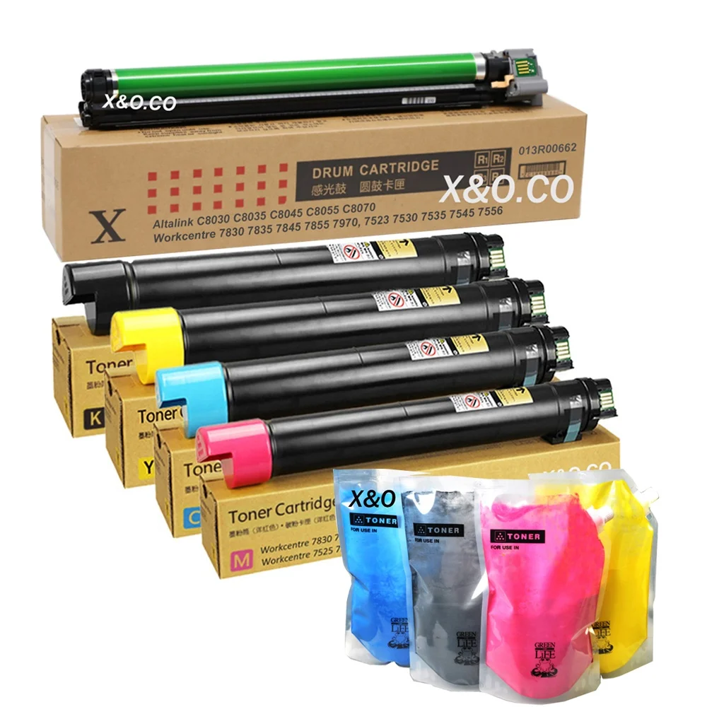 Низкая цена высокое качество TF карта с совместимый Xerox 7845 тонер используется для Ксерокс WorkCentre 7970 7830 7835 7855 7525 7535 7545 7556