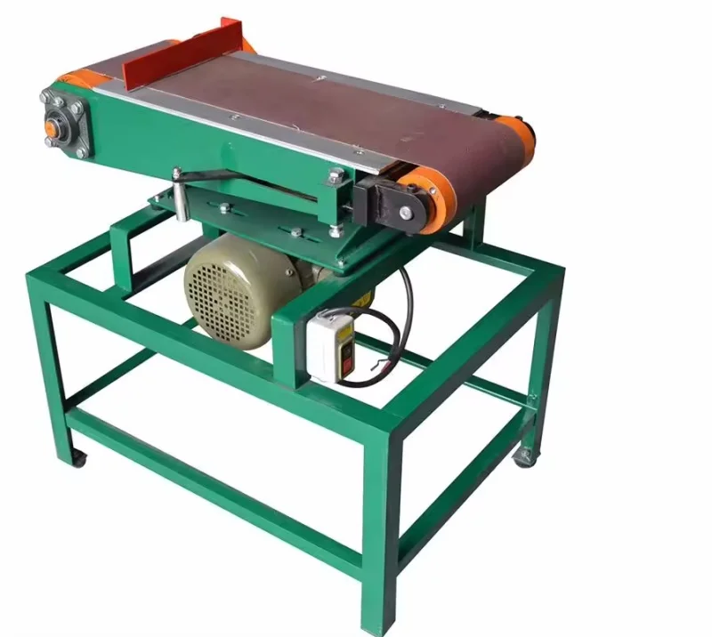 Portable horizontal  Woodworking sander drum sander woodworking machine Polishing machine belt grinding machine lathe