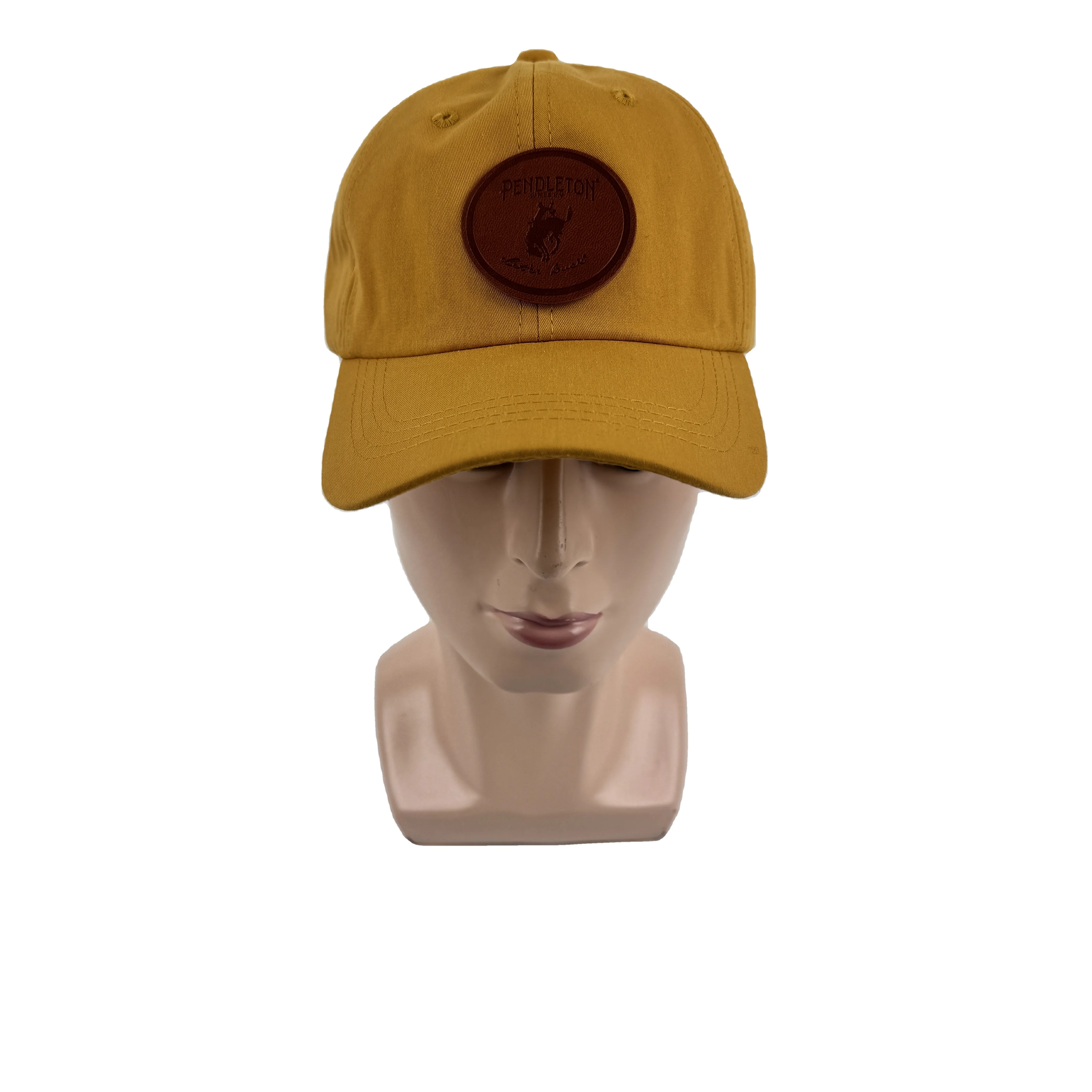 Women Twill Insert Baseball Safety Bump Cap Premium Olive Green Team Baseball Cap For Men