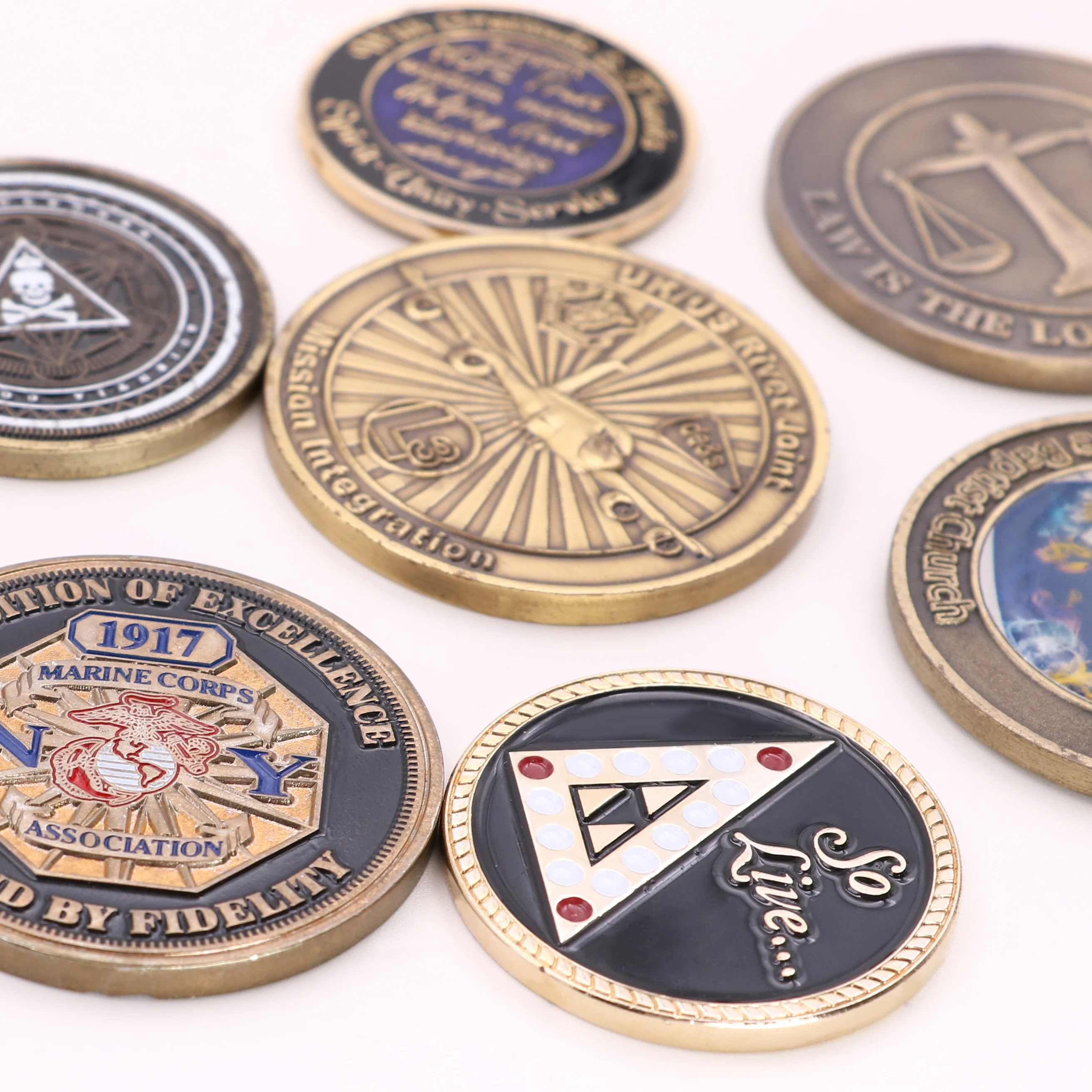 Customized metal commemorative coin Customized corporate gifts Customized commemorative gifts
