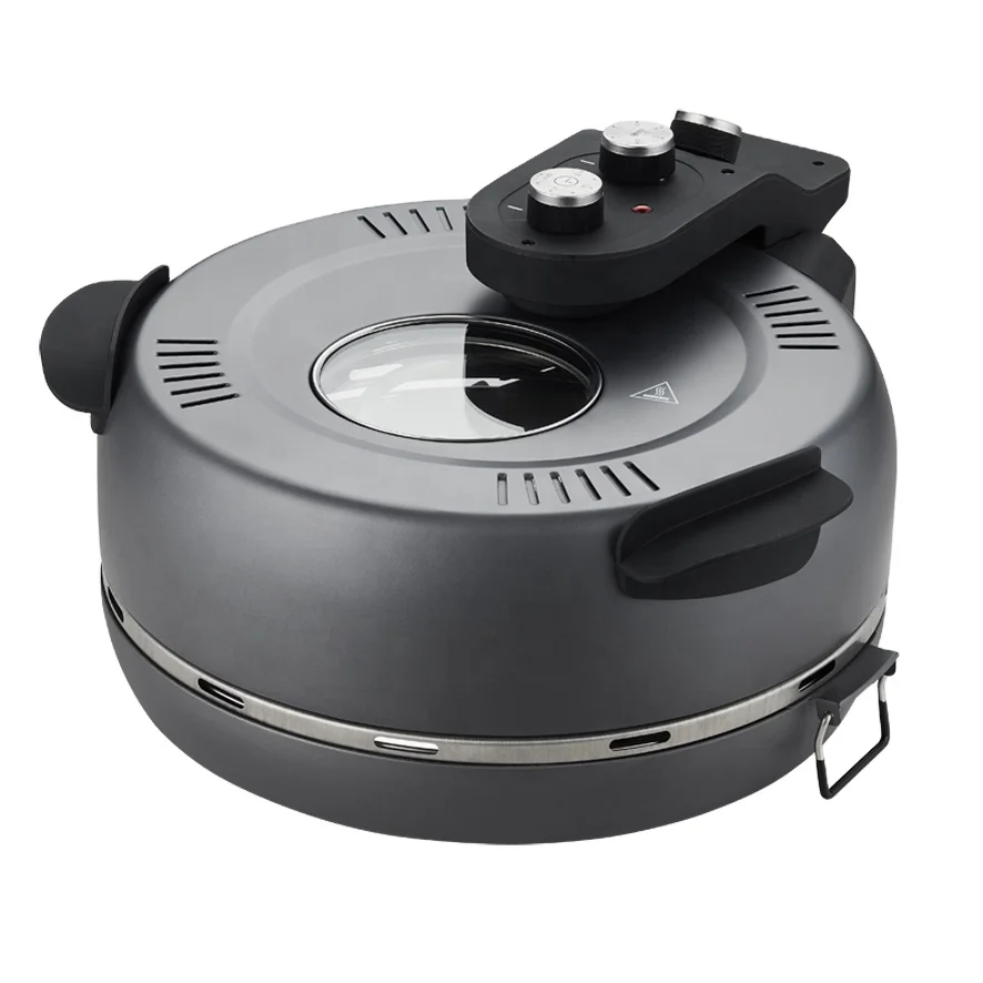 16 Inch pizza oven with ceramic stone arabic bread maker