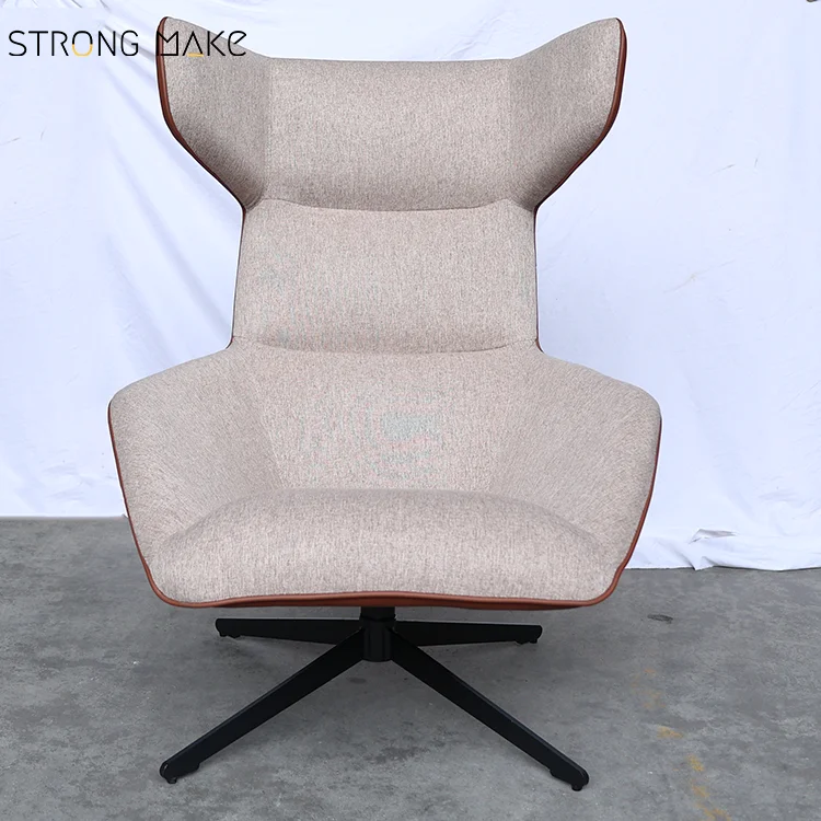 Classic Design Massage Modern Leisure Single Leg Luxury Swivel Leather Chaise De Salon Swivel Living Room Chaise Lounge Chair