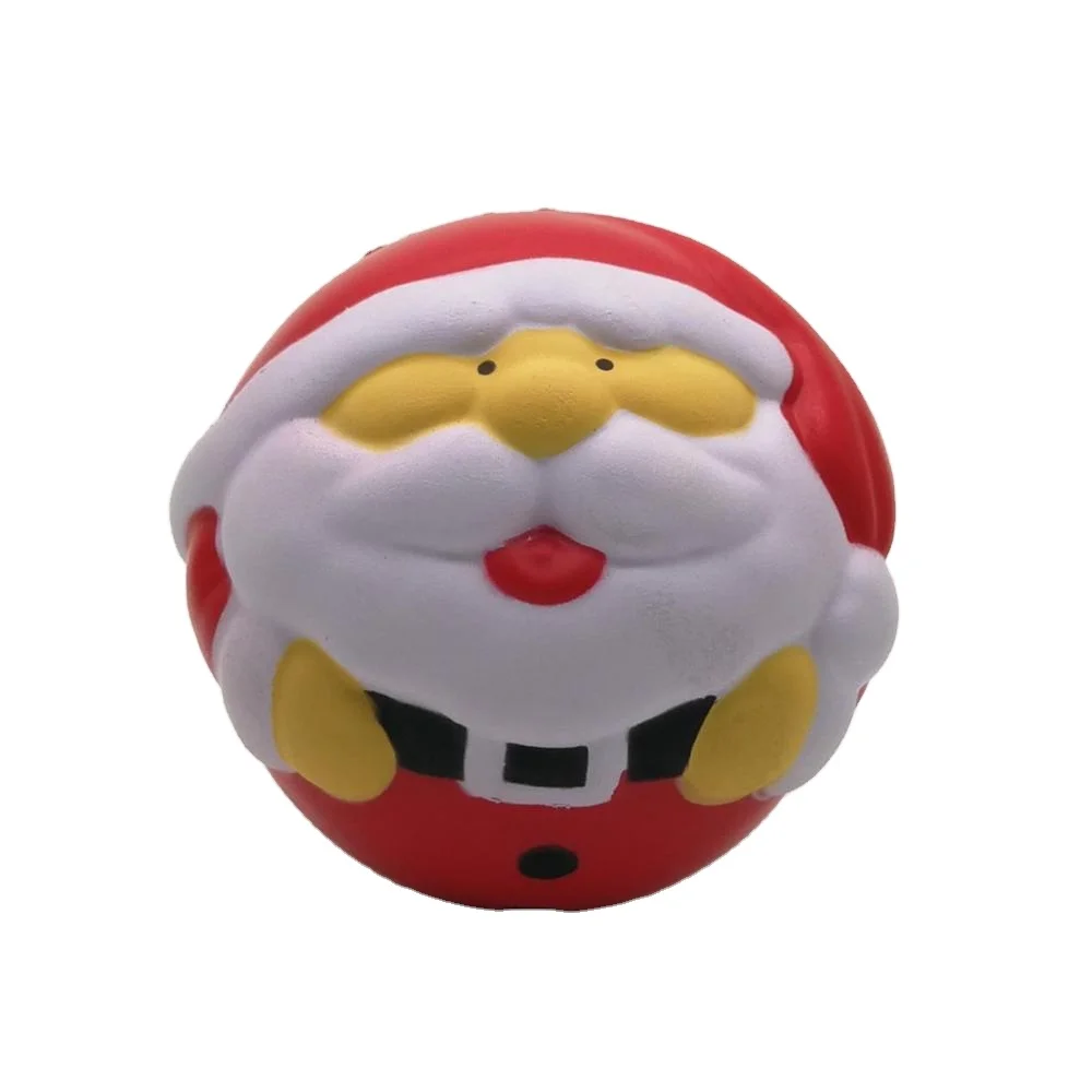 Promotional Round PU Stress Reliever and Squeeze Toy Rainbow Ball with customized logo