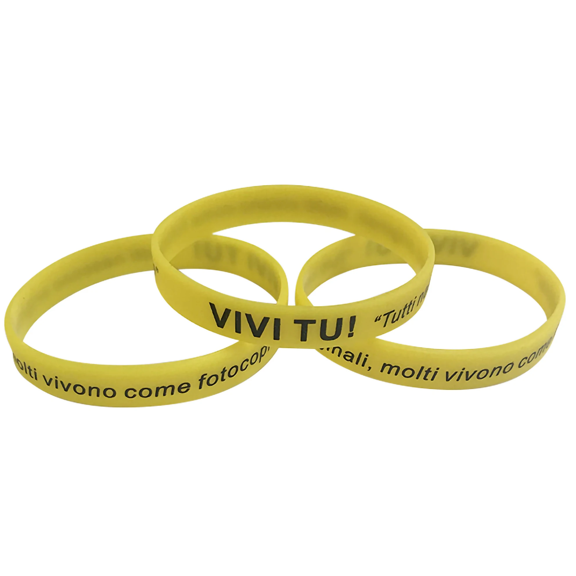 Custom printing craft personalized Christmas Basketball Gift yellow rubber silicone bracelet