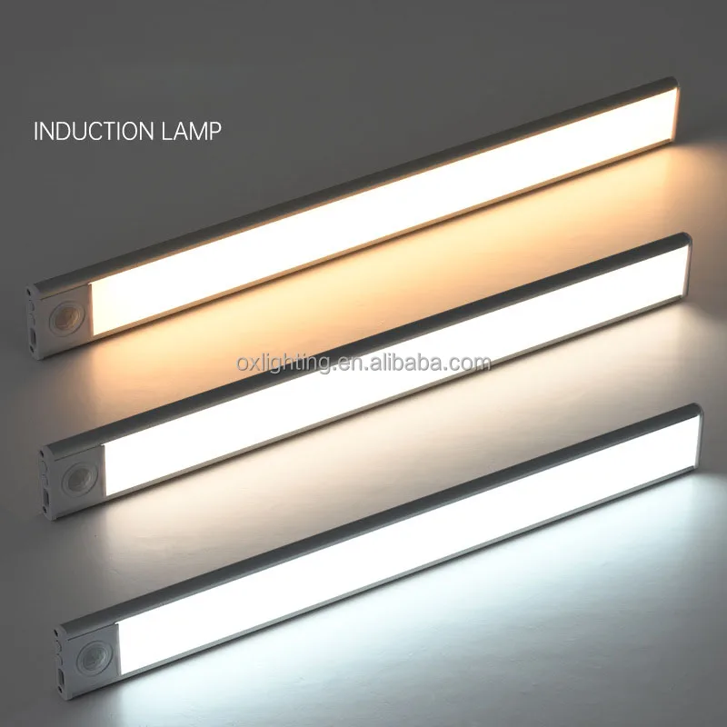 USB Rechargeable Battery Wireless Magnetic Motion Sensor Night Lamp Light Cabinet Wardrobe closet Lights