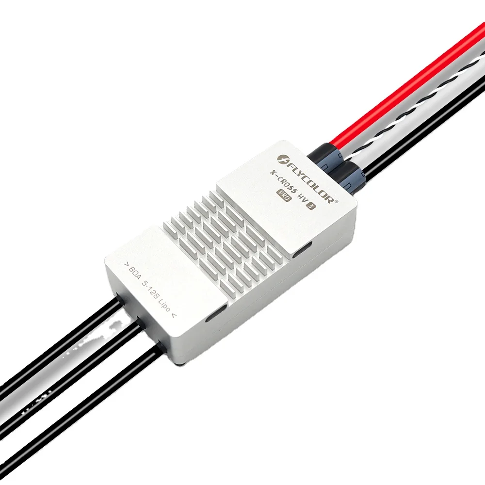 Flycolor 80A/200A ESC Brushless X-CROSS HV3 PRO 5-12S ARM 32-bit No BEC for RC Drone Model aircraft