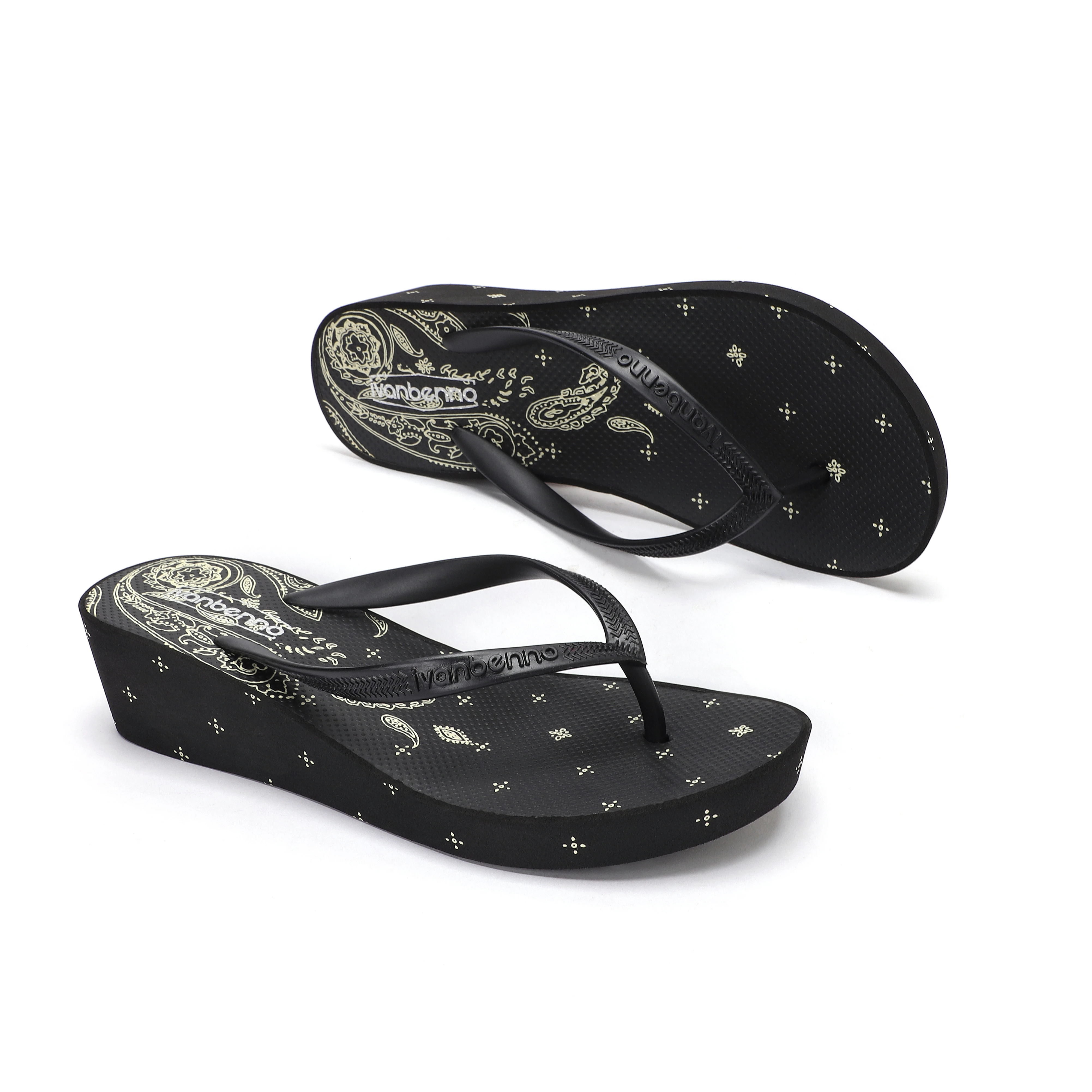 2024 Women Thick Platform Slippers Summer Beach Eva Soft Sole Slide Sandals Leisure Men Ladies Indoor Bathroom Anti-slip Shoes