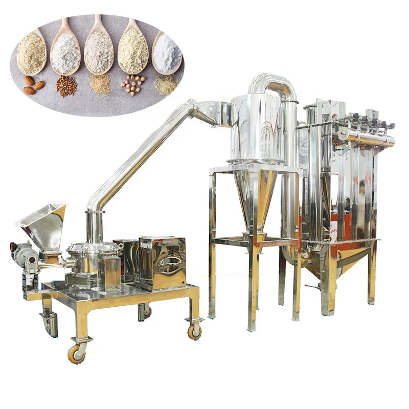 food and spices crushing  machine spice grinder food powder flour mill machine bean and grain flour milling machine