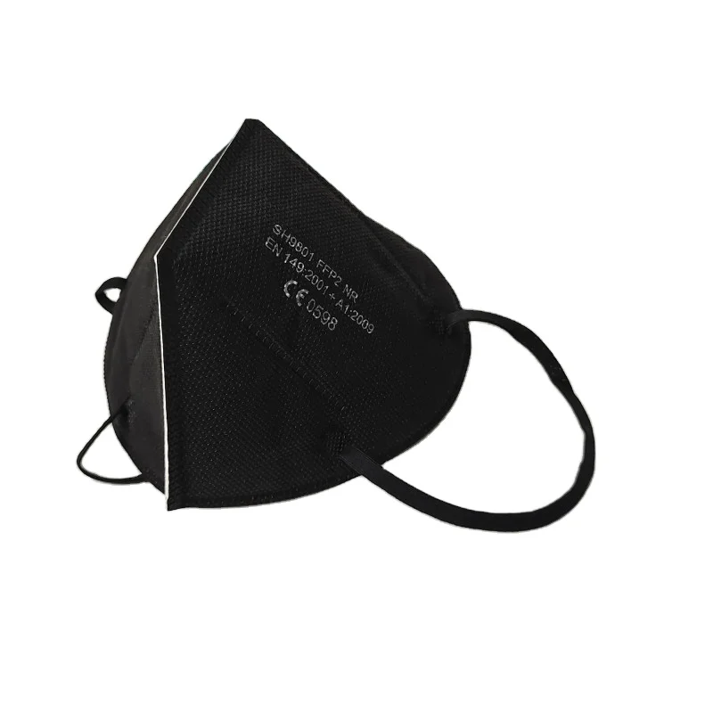 
CE EN 149 Disposable CE Black Face Ffp2 Respirators From China Supplier 