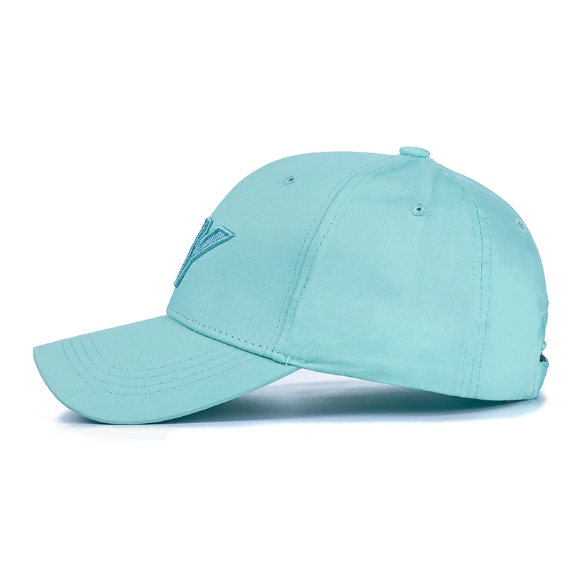 New Women Men Cotton Kpop Cap Fashion NY Embroidered Hard Top Baseball Cap Casual Adjustable Outdoor Couple Streetwear Hat