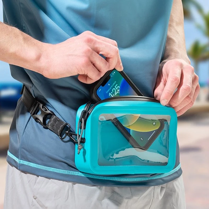 Fanny Pack Tpu Waterproof Phone Bag,Sports Waterproof Wholesale Custom Belt Waist Bag,Mobile Phone Bags Waterproof Swimming Bag