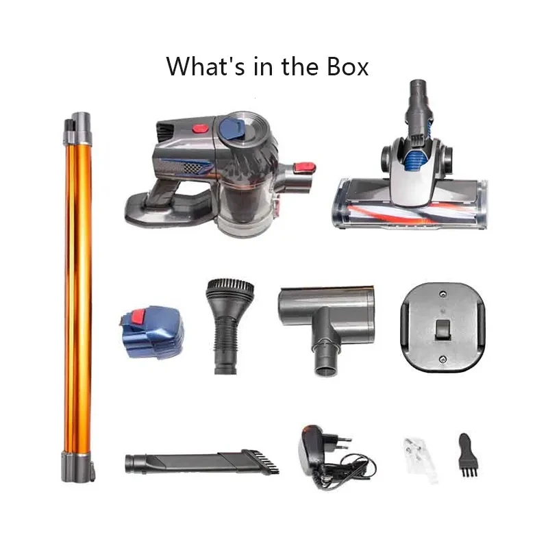 Bagless Rechargeable Stick Handheld Portable Vacuum Cleaner Cordless for Car and Home Hotel