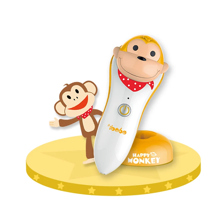 OEM childhood Chinese English with rich learning resources talking pen with puzzles and cards set