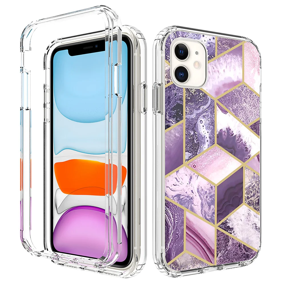 New Trendy Fashion Customized Marble Design Phone Case for Iphone 11/11 Pro/11 Pro Max