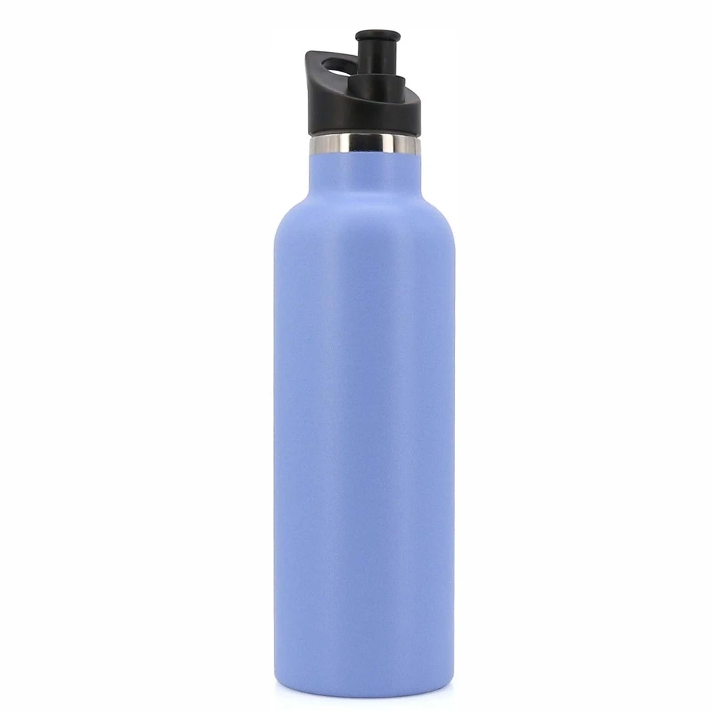 
Double Walled Vacuum Insulated Stainless Steel Water Bottle 750ml Outdoor sport bottle with Bite Valve lid 