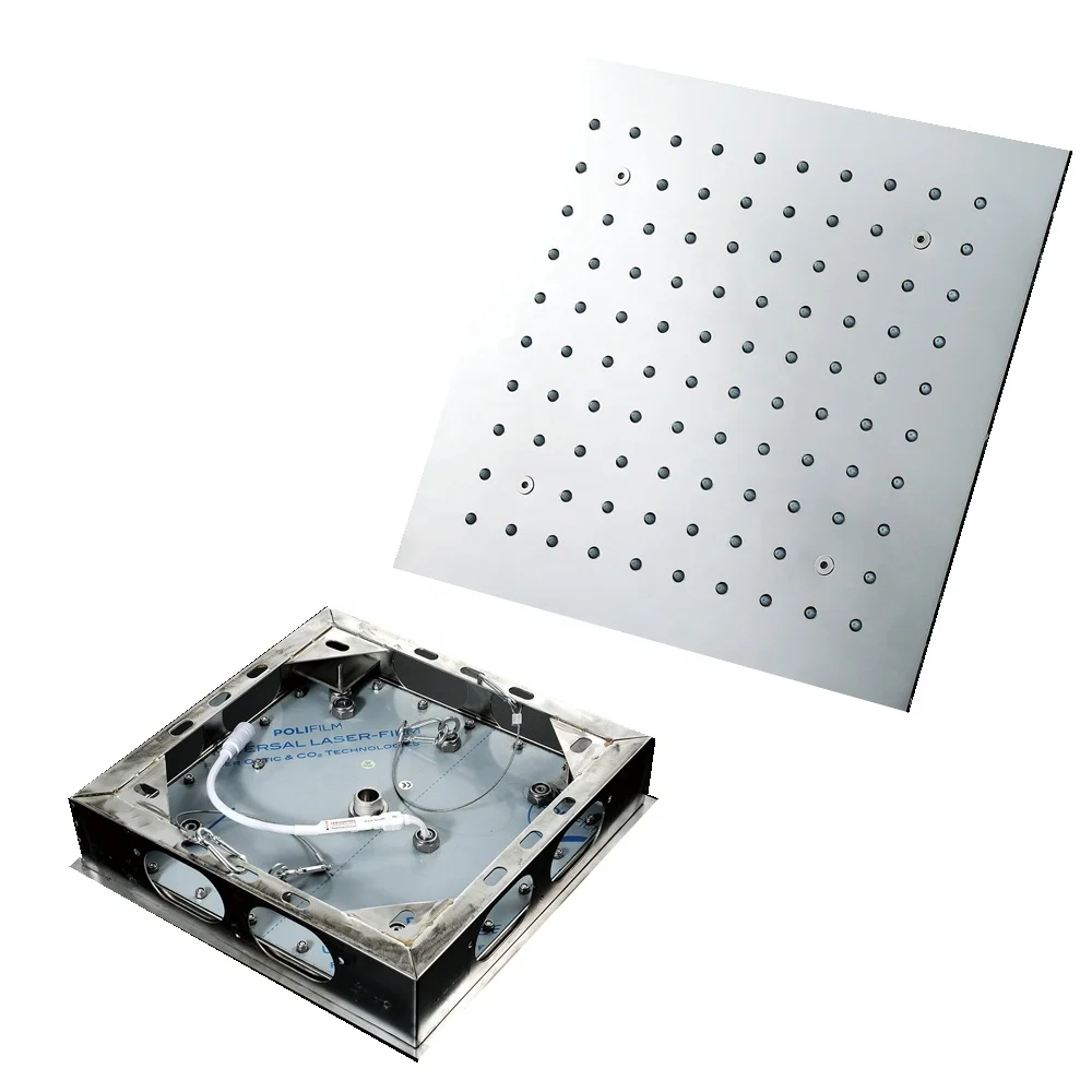 High Quality Wholesale Custom Cheap smart waterfall ceiling mounted   rain shower with led with high quality