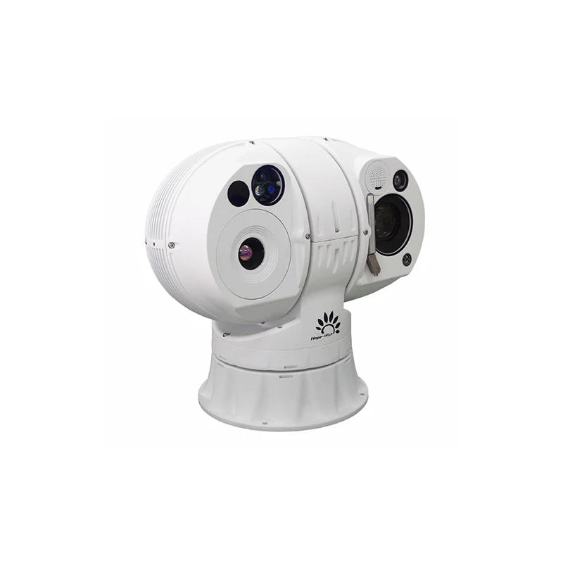 Surveillance  Perimeter Outdoor thermal infrared Thermal PTZ Camera H.265 Video Micro SD Card