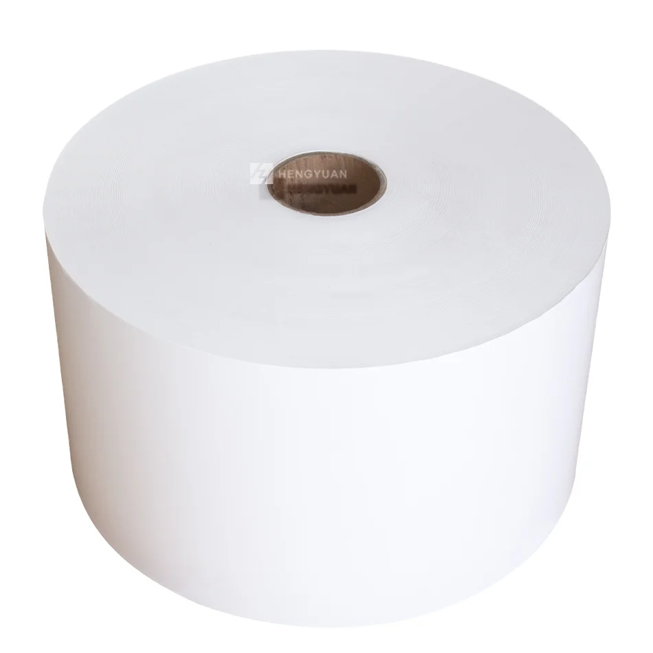 Custom sizes Self Adhesive Raw Material Sticker Direct/Transfer Thermal Labels Paper Jumbo