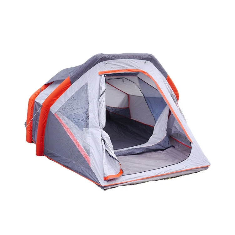 One Air tube Waterproof tent Double layer  Outdoor Inflatable Tent Camping