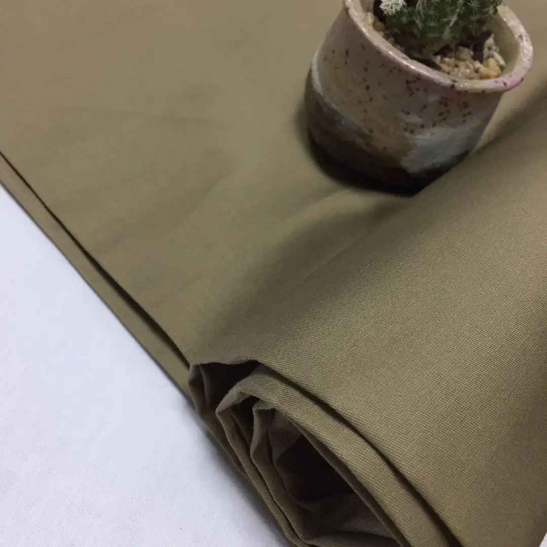 High quality A grade ready stock cotton  twill fabric cotton chino for men pants fabric